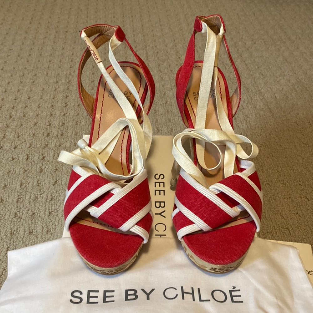 See By Chloe Espadrilles, Size 8